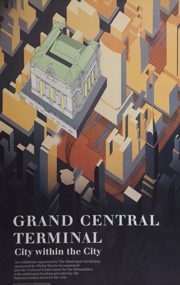 Municipal Art Society poster, 1982.